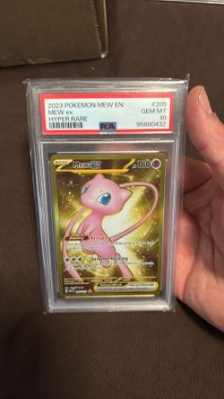 2023 mew ex hyper rare 205/165 PSA 10 pokemon