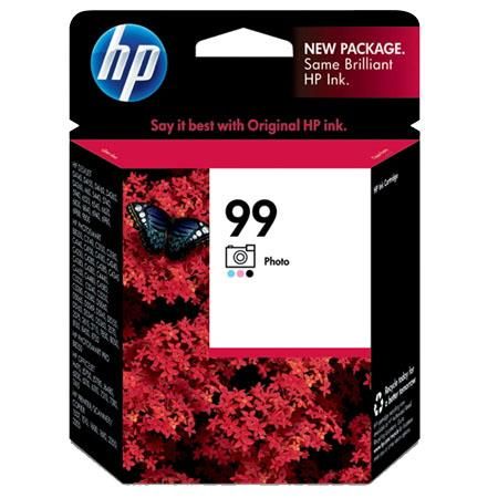 HP #99 Color Ink Cartridge for many OfficeJet printers and the Photosmart