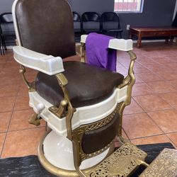 Antique 1920’s Koken Barber chair