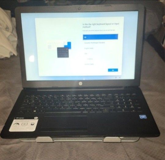 "15.6" Windows 11 HP Laptop W/Laptop Stand & Charger | 500 GB