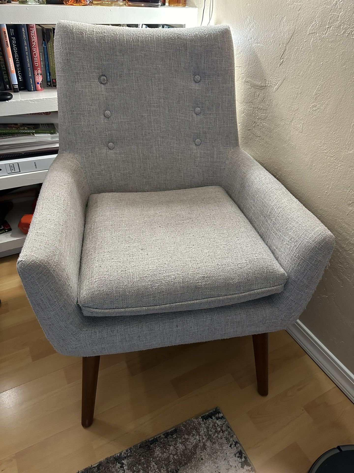 Gray Arm Chair 