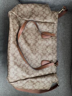 Coach Signature Canvas Shoulder Bag