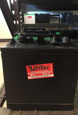Golf cars batteries