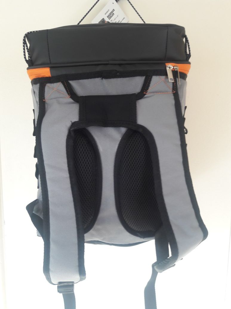 Outdoor adventure backpack cooler