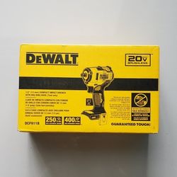 DEWALT
ATOMIC 20V MAX Cordless Brushless 1/2 in. Variable Speed Impact Wrench (Tool Only)