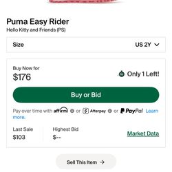 Hello kitty Shoes Size 2y