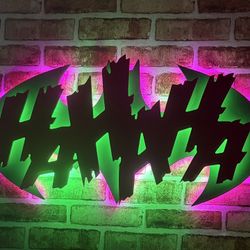 Batman/Joker LED Wall Light