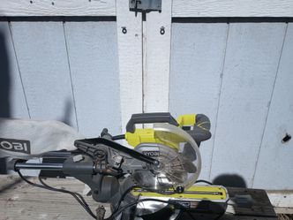 Ryobi 7 1/4 Sliding Miter Saw