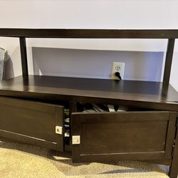 TV Stand 42” W x 27.5” H x 18” D