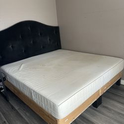 King Bed Frame And Mattress 
