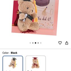 Mini Graduation Bear Doll Bouquet Decor Adorable Graduation Stuffed Bear for Celebratory Events Lightweight and for DIY Floral Arrangements