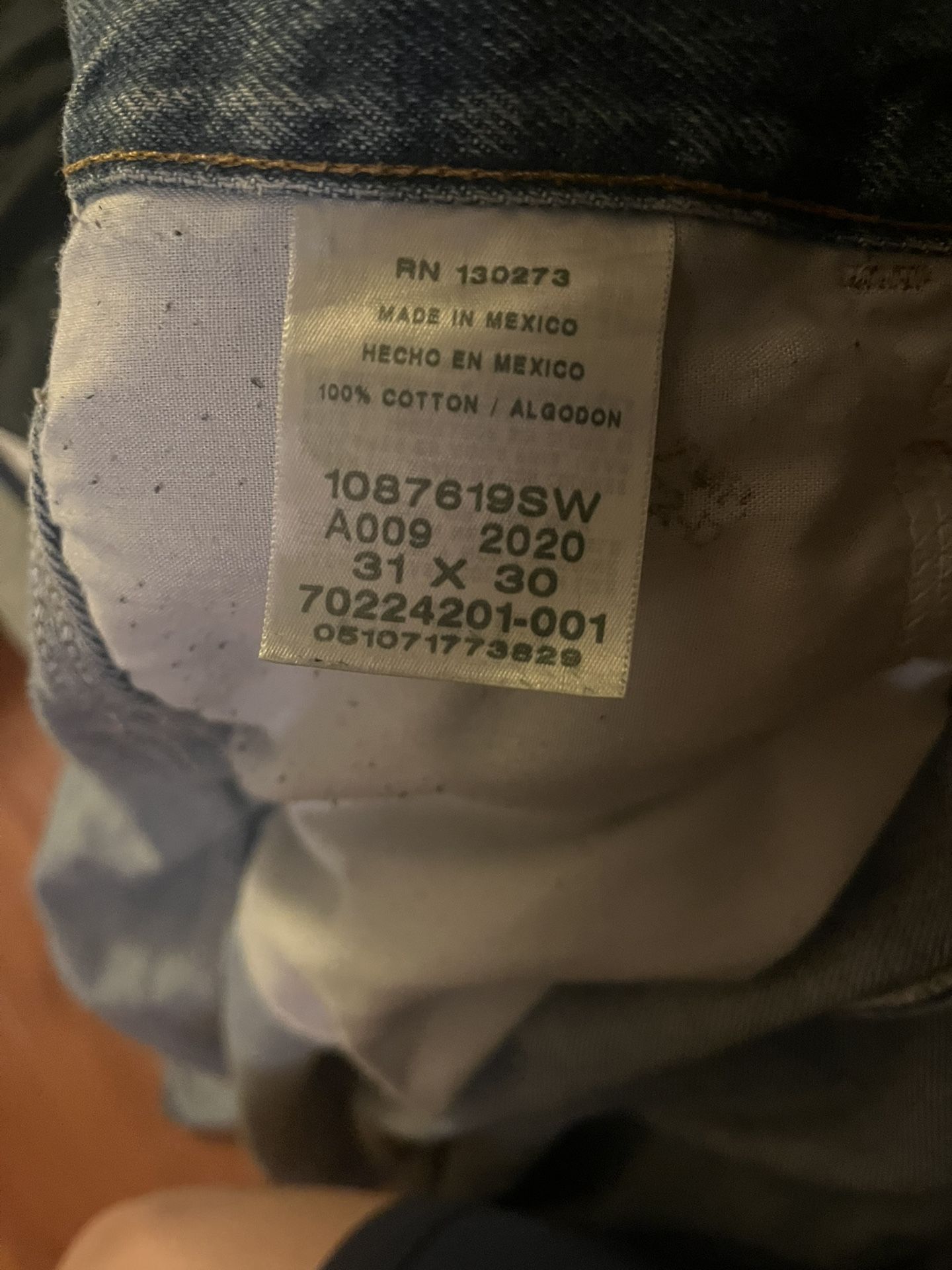 Blue Boys Levi Pants