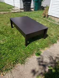 Beautiful Wooden IKEA COFFEE Table With Opening Center Room For Items Only 45$