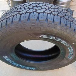 4 New 265 75 16 Goodyear Wrangler Workhorse All Terrain Tires 4PLY Date 2025