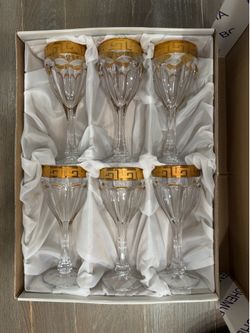 Bohemian goblets