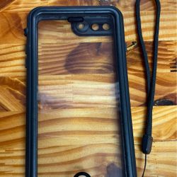 I Phone 7 Plus clear case waterproof (new)