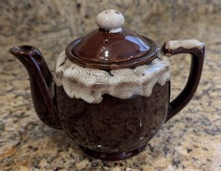 Vintage Mid-century Modern Japanese Pottery Teapot