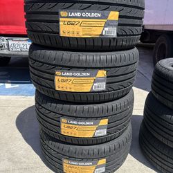 245/35/19 Landgolden Set Of 4 New Tires!!