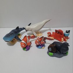 Disney Pixar Finding Nemo Toy Figure Lot Of 6.
