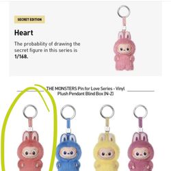 Pin For Love (N And U) Both Pink 