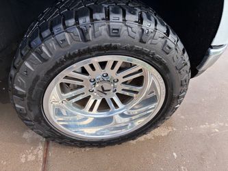 Forged 20x12 wheels and tires 33”Chevy 6 lug