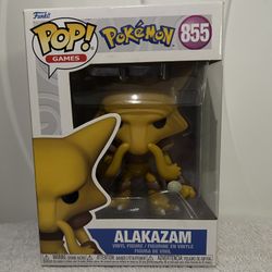 Funko Pop! Games Pokémon Alakazam #855 Vinyl Figure