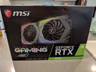 MSI GeForce RTX 2070 Gaming Graphics Card