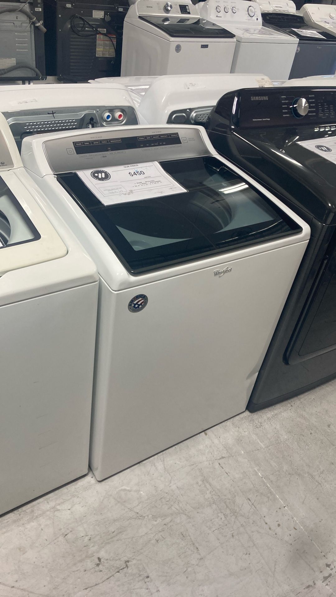 Whirlpool Top Load Washer