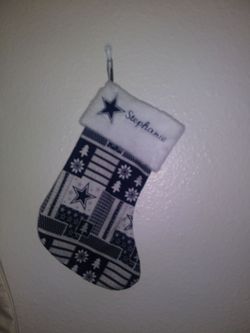 Custom made Christmas stockings any sports teams or Disney