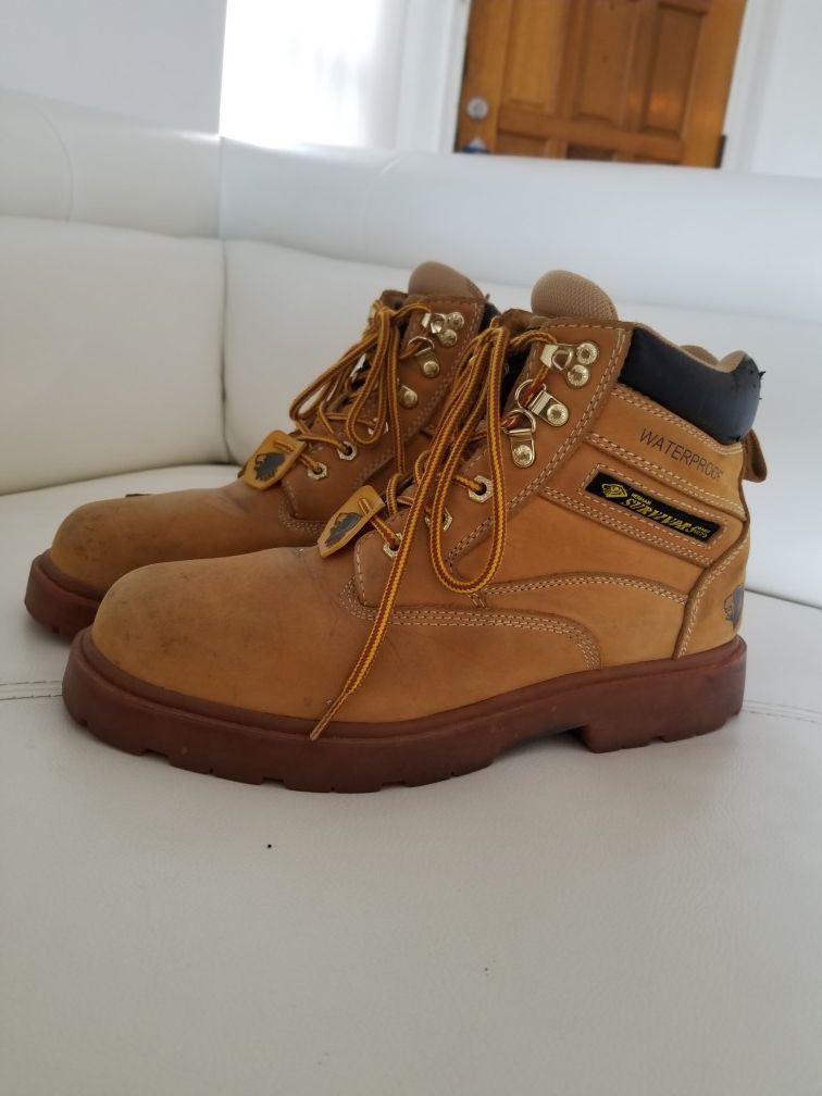 Work boots botas puntera de acero