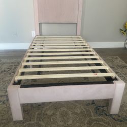 Pink Twin Size Bed Frame