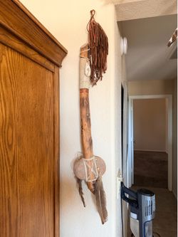 Native American ceremony dance stick