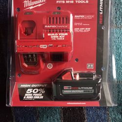 Milwaukee

M18 18-Volt Lithium-Ion HIGH OUTPUT Starter Kit with XC 8.0Ah Battery and Rapid Charger

