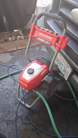 Craftsman electric power washer