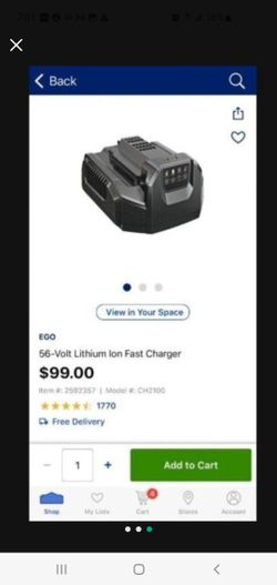 Brand New Ego Charger