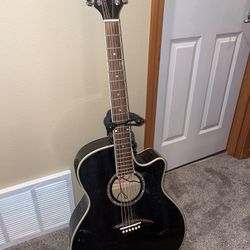 Dean Guitar With Guitar Stand