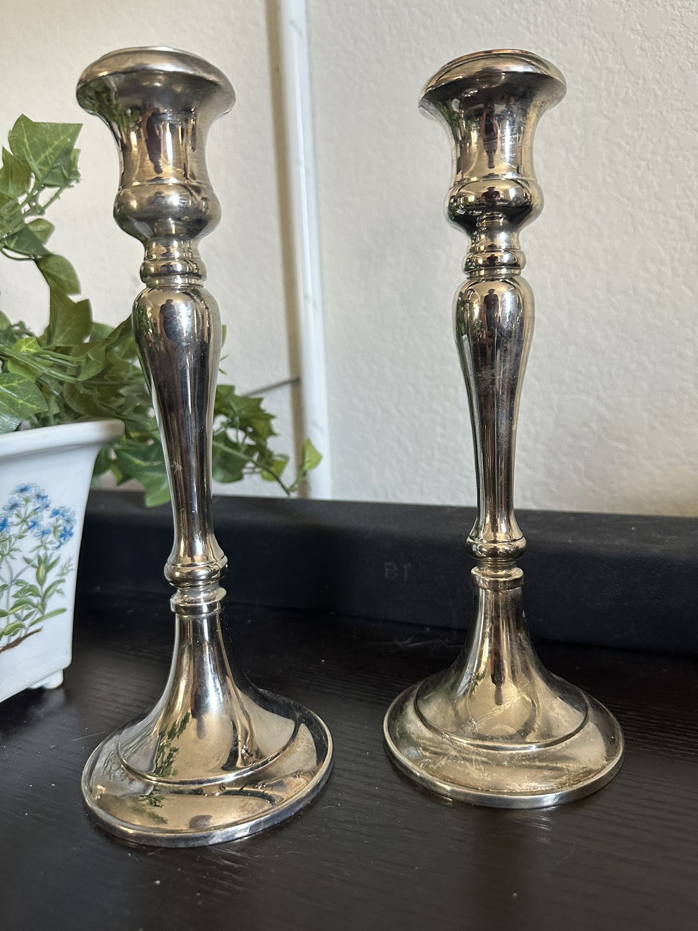 Godinger Silver Plated Candlesticks