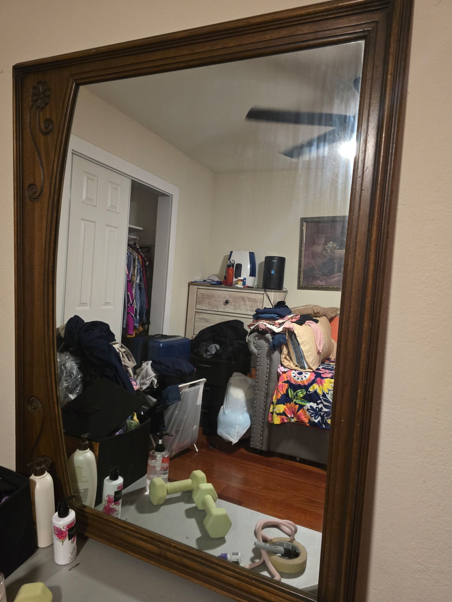 Antique mirror