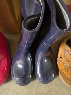 Pink & Blue children’s Rubber Rain Boots