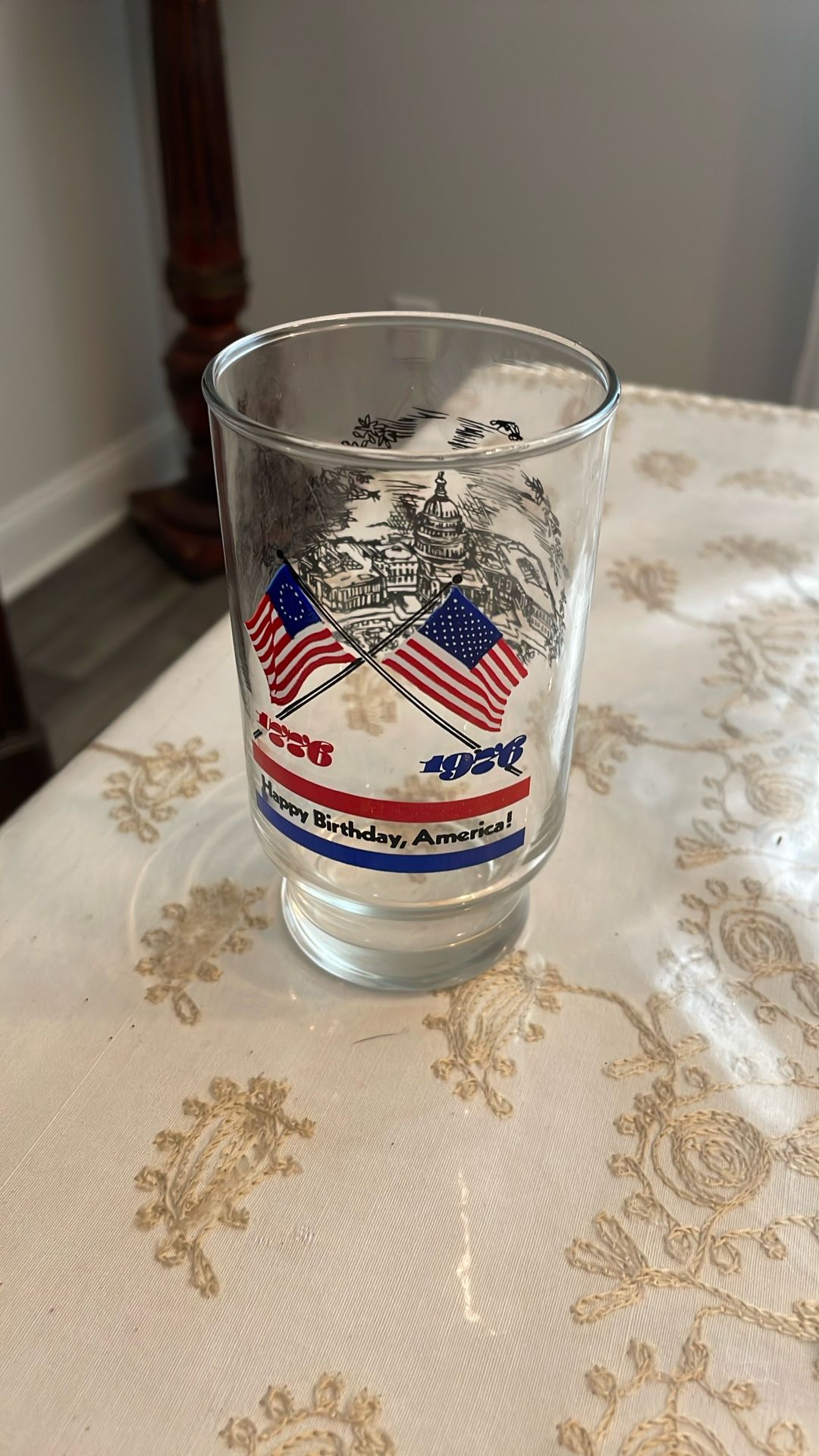 Bicentennial Drinking Glass