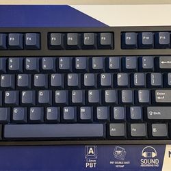 Leopold FC750R PD Navy TKL Keyboard Tactile Switch