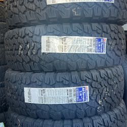 LT 265/70/17 Bfgoodrich All Terrain Ko2