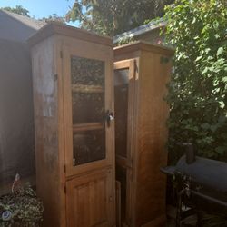 Free Free 2 Oak Cabinets