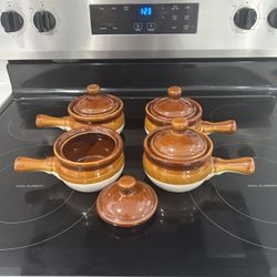 French Onion Soup Pots 