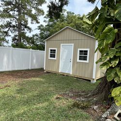 14x20 Shed Built On Site