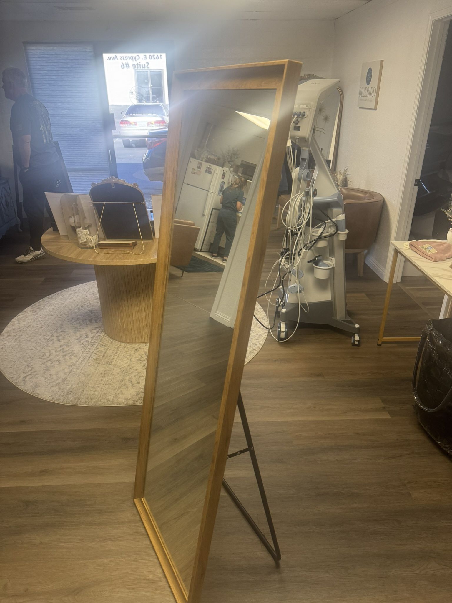 Wood Mirror 