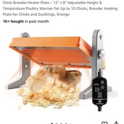 Chick Brooder Heating Plate