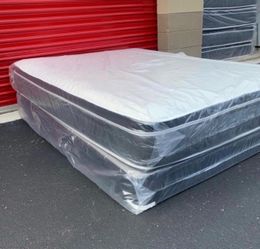Brand New Queen Pillowtop Set – Super Comfortable