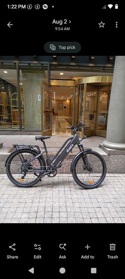 Dirwin Electric Bike $750.