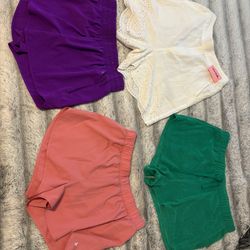 Ladies Shorts Are All Size Medium 